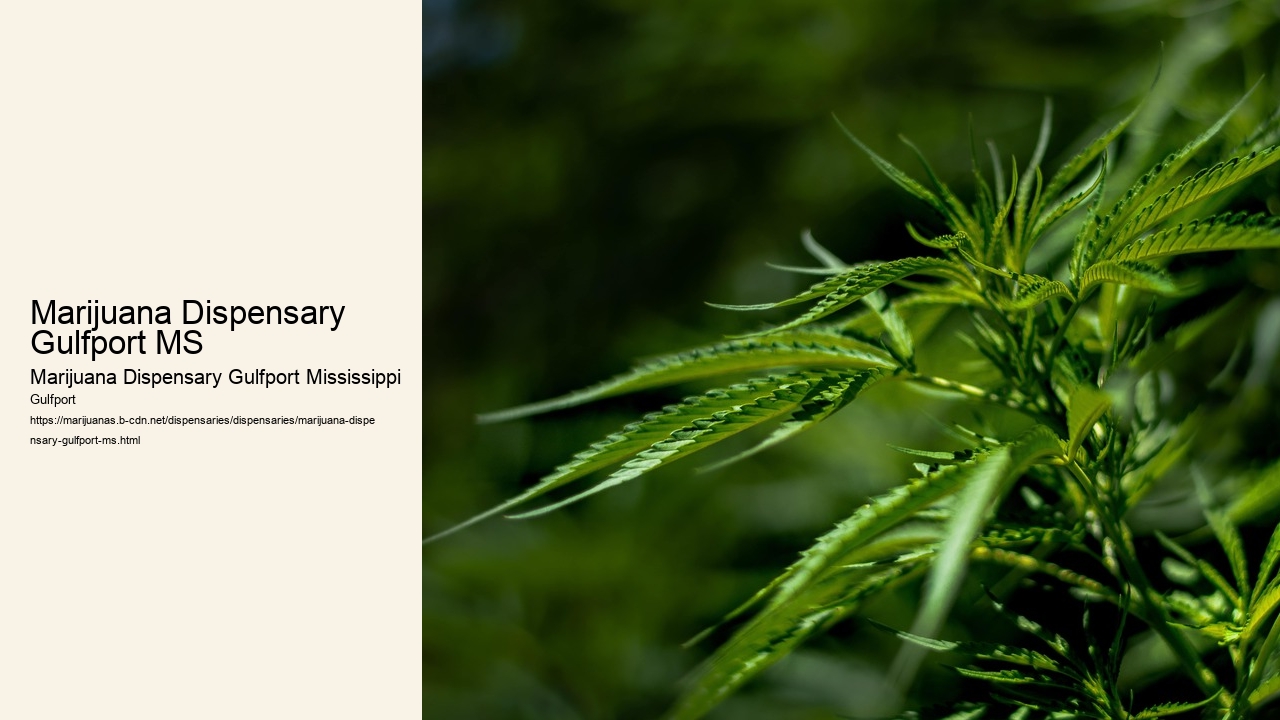 Marijuana Dispensary Gulfport MS